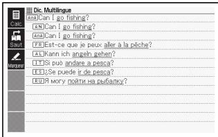 CASIO EW-F4000C,  EW-F4000E - Recherche de locutions par catégorie (Recherche Locutions) - 5