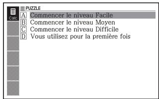 CASIO EW-F4000C,  EW-F4000E - Résoudre un puzzle - 2
