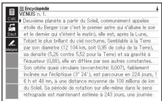 CASIO EW-F4000C,  EW-F4000E - Utilisation d'images pour couver des informations (Recherche Images) - 2