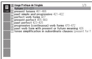 CASIO EW-F4000C,  EW-F4000E - Recherche d'un sujet - 2