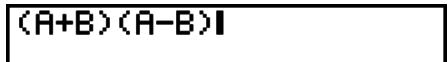 CASIO GRAPH 75 - Exemple 2 - 1