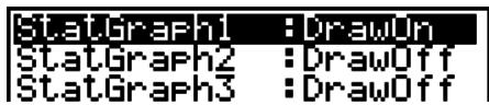 CASIO GRAPH 75 - - Pour spécifier l'état avec ou sans tracé de graphe - 1