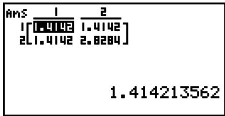 CASIO GRAPH 75 - Exemple - 1