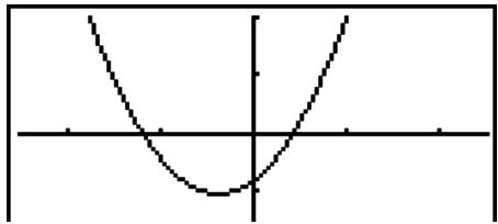 CASIO GRAPH 75 - ■ Graphe à coordonnées rectangulaires - 1