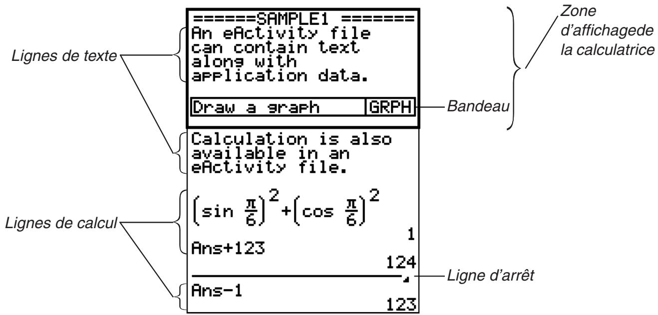 CASIO GRAPH 75 - Aperçu de l'application eActivity - 3