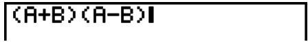 CASIO GRAPH 75 - Exemple Rappeler le contenu de la mémoire de fonctions 1 - 2
