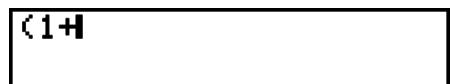 CASIO GRAPH 75 - Exemple 2 Ecrire (1 + 25) - 1