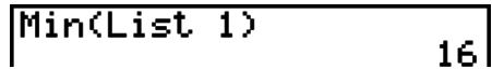 CASIO GRAPH 75 - Exemple 2 - 16