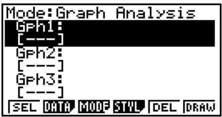 CASIO GRAPH 75 - - To save current sample data to a file - 1