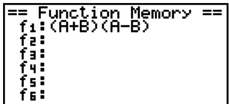 CASIO GRAPH 75 - - Pour afficher une liste des fonctions disponibles - 2