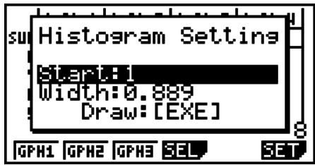 CASIO GRAPH 75 - ■ Graphe de ligne brisée - 1