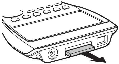 CASIO GRAPH 75 - - Retrait de la carte SD - 1