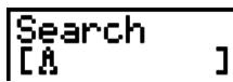 CASIO GRAPH 75 - - Recherche d'un fichier - 1