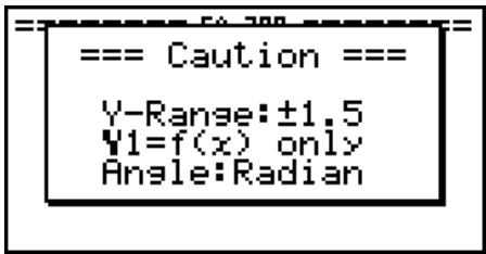 CASIO GRAPH 75 - - To configure a setup for speaker output - 1