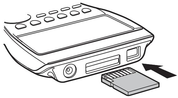 CASIO GRAPH 75 - - Insertion d'une carte SD - 1