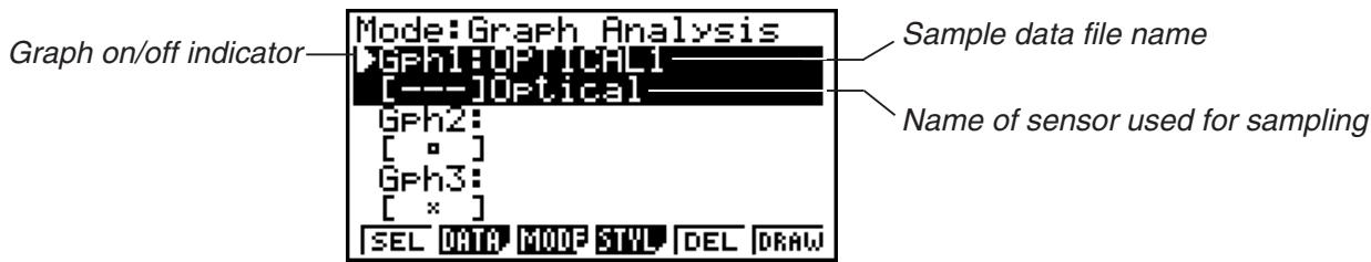 CASIO GRAPH 75 - - To select an analysis mode and draw a graph - 2