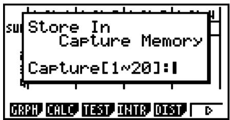 CASIO GRAPH 75 - - Pour capturer l'image d'un écran - 1
