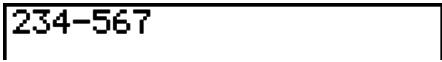 CASIO GRAPH 75 - Exemple 2 - 5