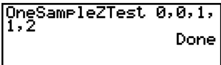 CASIO GRAPH 75 - Exemple - 1
