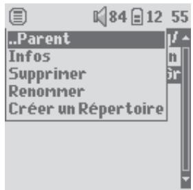 ARCHOS GMINI XS100 - Parcourir l'arborescence de répertoires - 3