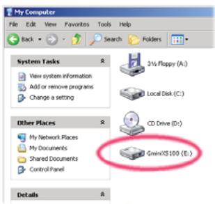 ARCHOS GMINI XS100 - Windows® ME et 2000 - 1