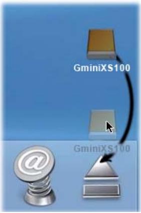 ARCHOS GMINI XS100 - Mode Disque dur et Macintosh® - 1