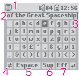 ARCHOS GMINI XS100 - Utiliser le clavier virtuel - 1