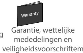 Warranty Garantie, wettelijke mededelingen en veiligheidsvoorschriftem