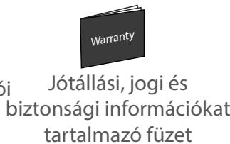 Warranty Jótállási, jogi és biztonsági információkat tartalmazó füzet