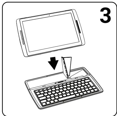 ARCHOS 101B XS 2 - Gebruik van uw toetsbord - 2