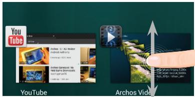 ARCHOS 101B XS 2 - Les applications récentes - 2