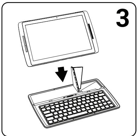 ARCHOS 101B XS 2 - Utilizzare la tastiera - 3