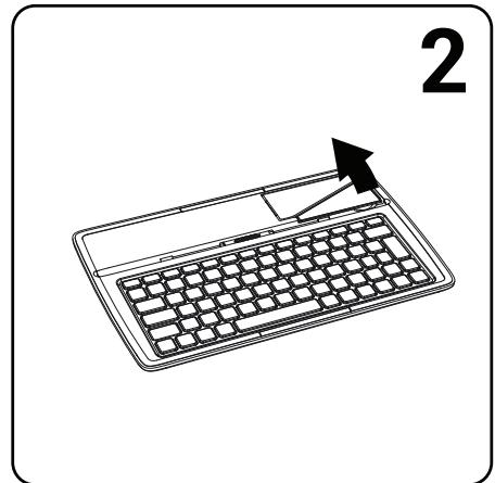 ARCHOS 101B XS 2 - Verwendung Ihrer Tastatur - 2