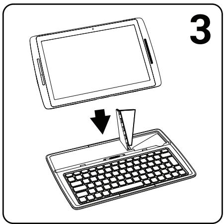 ARCHOS 101B XS 2 - Using your keyboard - 3