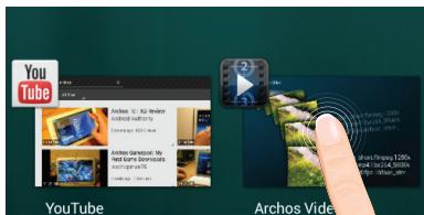ARCHOS 101B XS 2 - Recente apps - 1
