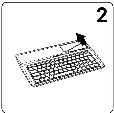 ARCHOS 101B XS 2 - Utilisation de votre clavier - 2