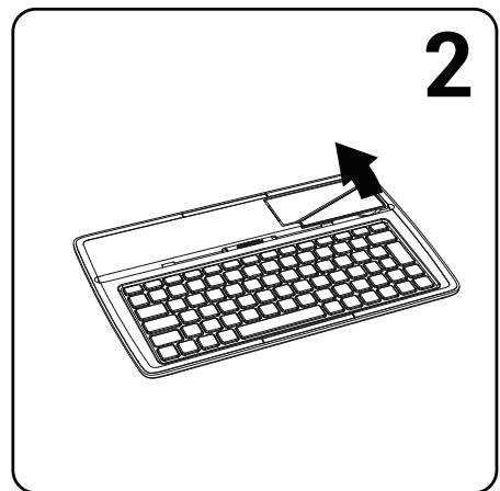 ARCHOS 101B XS 2 - Utilizzare la tastiera - 2