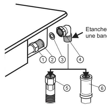 FAGOR 5CFI-4GLS - RACCORDEMENT GAZ NATUREL - 1