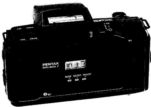 PENTAX DATA BACK - Regarding the Liquid Crystal Display - 1