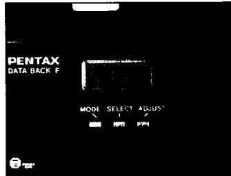 PENTAX DATA BACK - HOW TO INSERT BATTERIES - 3