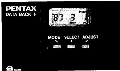 PENTAX DATA BACK - Data Correction - 1