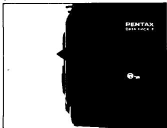 PENTAX DATA BACK - HOW TO INSERT BATTERIES - 1