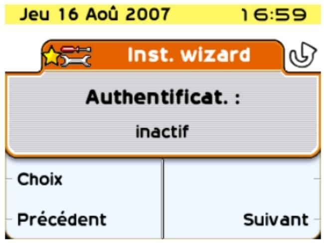 ALCATEL-LUCENT OMNIPCX OFFICE - Authentication - 1