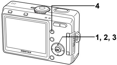 PENTAX OPTIO S60 - Réglage de la fonction zoom rapide - 1