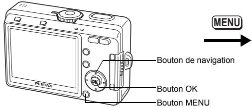 PENTAX OPTIO S60 - Appuyez deux fois sur le bouton OK. - 2