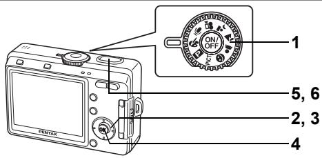 PENTAX OPTIO S60 - Durée de vie de la batterie de la télécommande - 1