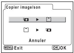 PENTAX OPTIO S60 - Utilisez le bouton de navigation (▲▼) pour sélectionner [▶ ▶ ] puis appuyez sur le bouton de confirmation. - 1