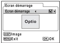PENTAX OPTIO S60 - Changement de l'écran de démarrage - 1