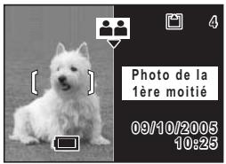 PENTAX OPTIO S60 - Prise de deux photographies en une (Mode deux-en-un) - 2