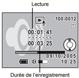 PENTAX OPTIO S60 - Enregistrement de son (mode enregistrement vocal) - 4